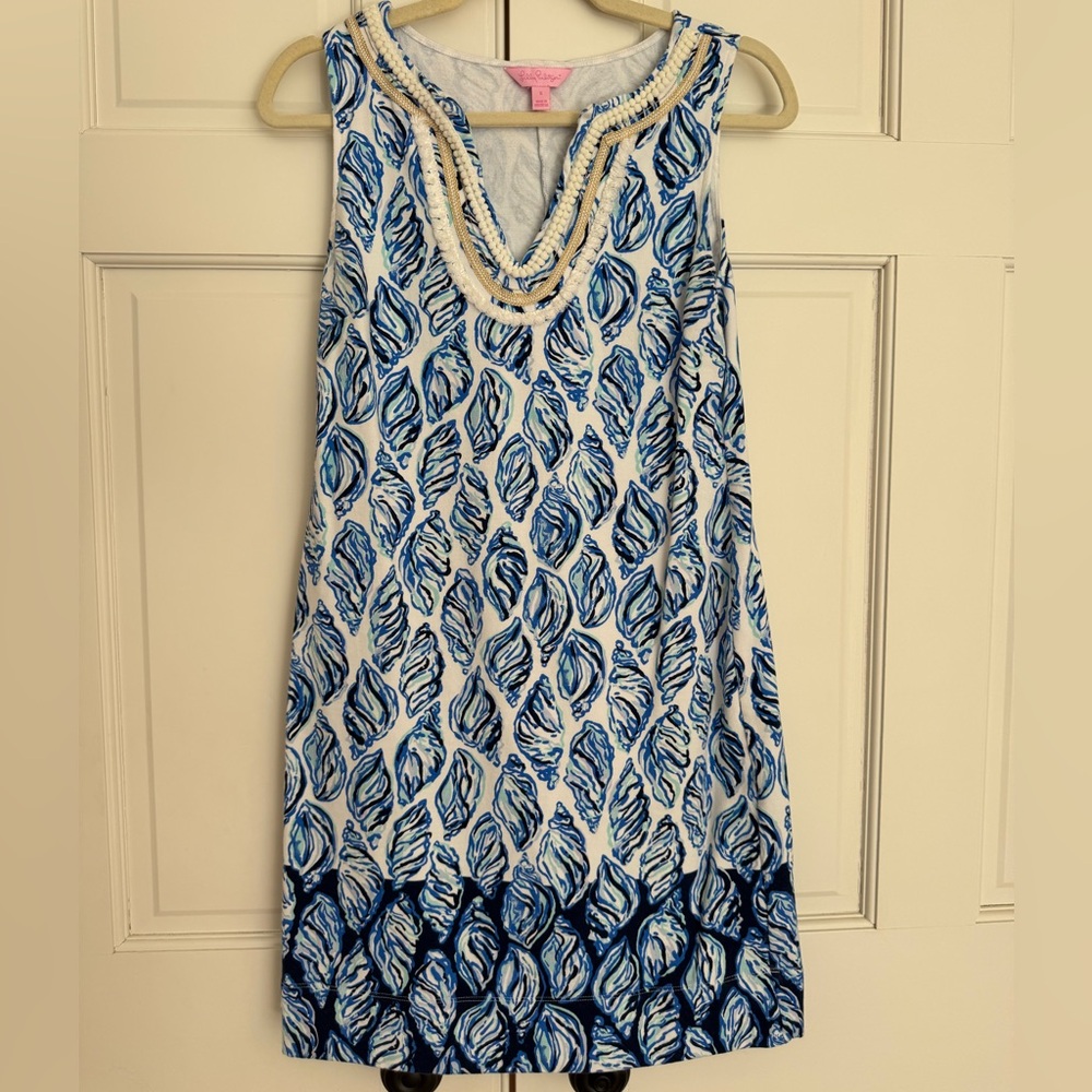 Lilly Pulitzer Shell Print Shift Dress